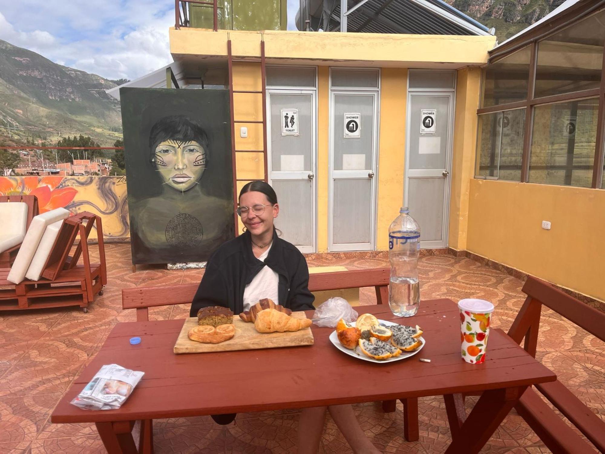 El Parche Rutero Hostel Pisac Eksteriør bilde