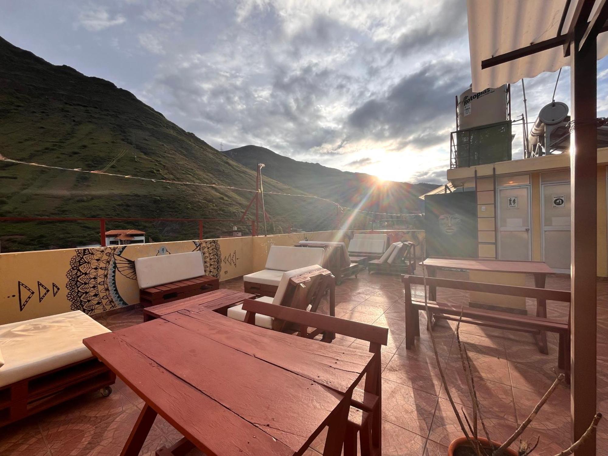 El Parche Rutero Hostel Pisac Eksteriør bilde