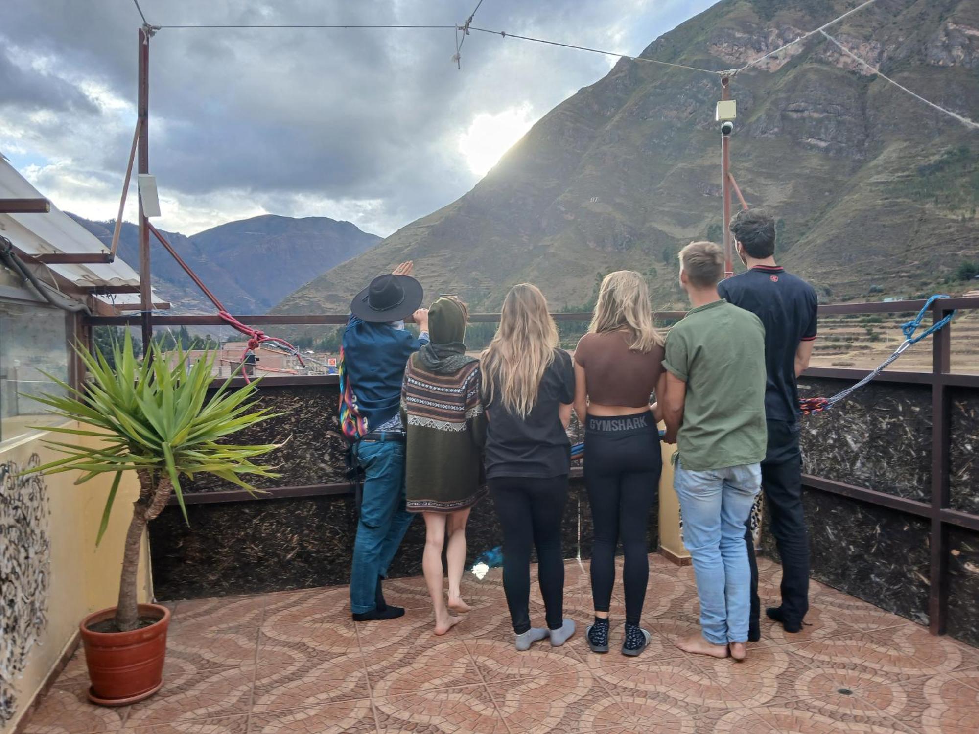 El Parche Rutero Hostel Pisac Eksteriør bilde