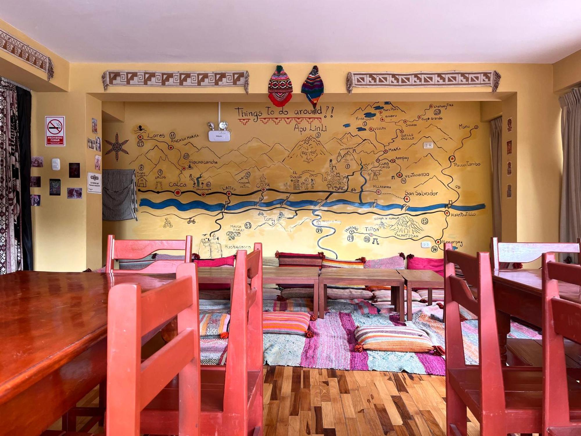 El Parche Rutero Hostel Pisac Eksteriør bilde