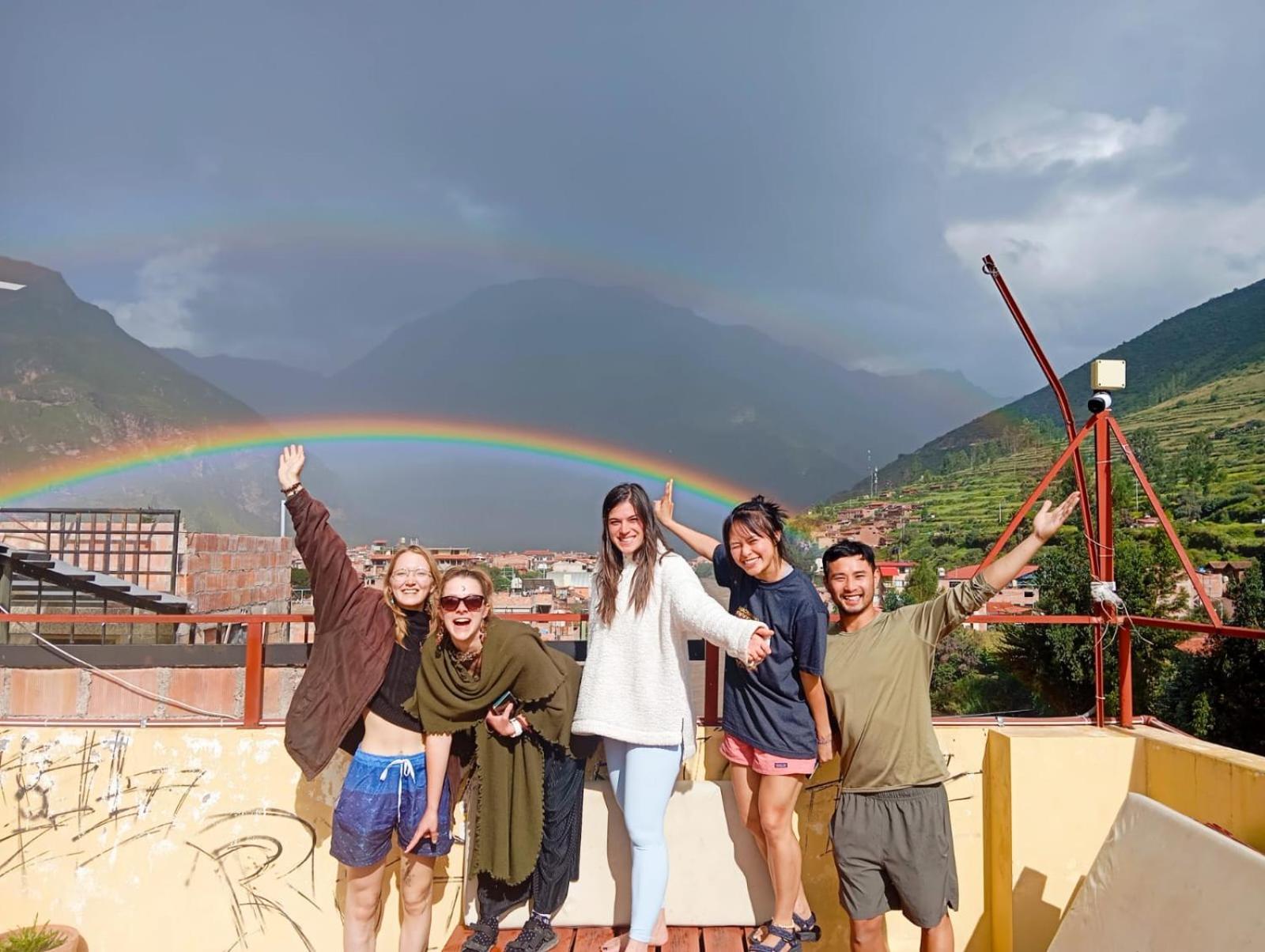 El Parche Rutero Hostel Pisac Eksteriør bilde