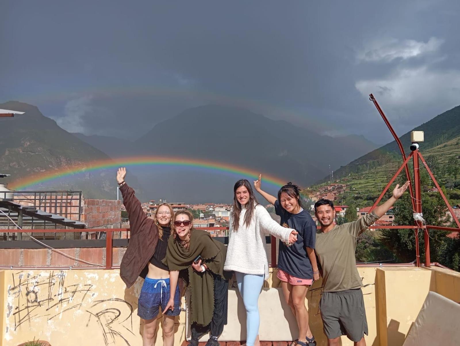 El Parche Rutero Hostel Pisac Eksteriør bilde